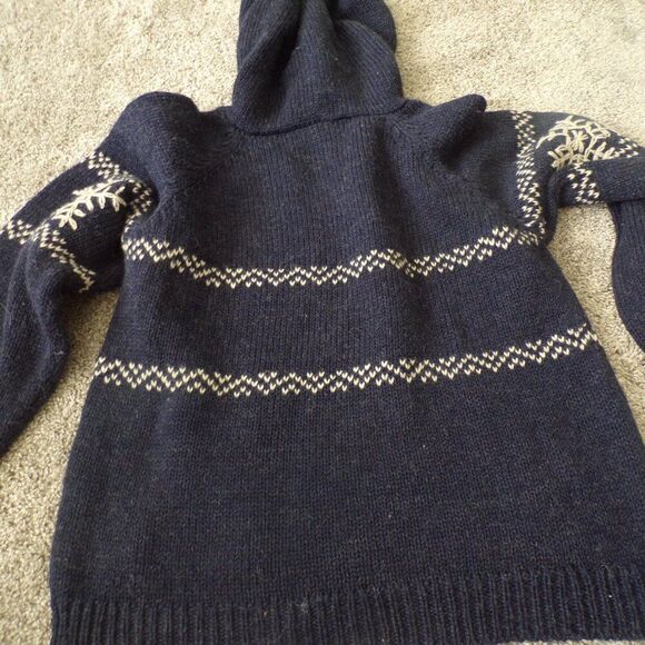 ASO DAWSONS CREEK Peruvian Trading Co merino wool sweater xs - Picture 7 of 7
